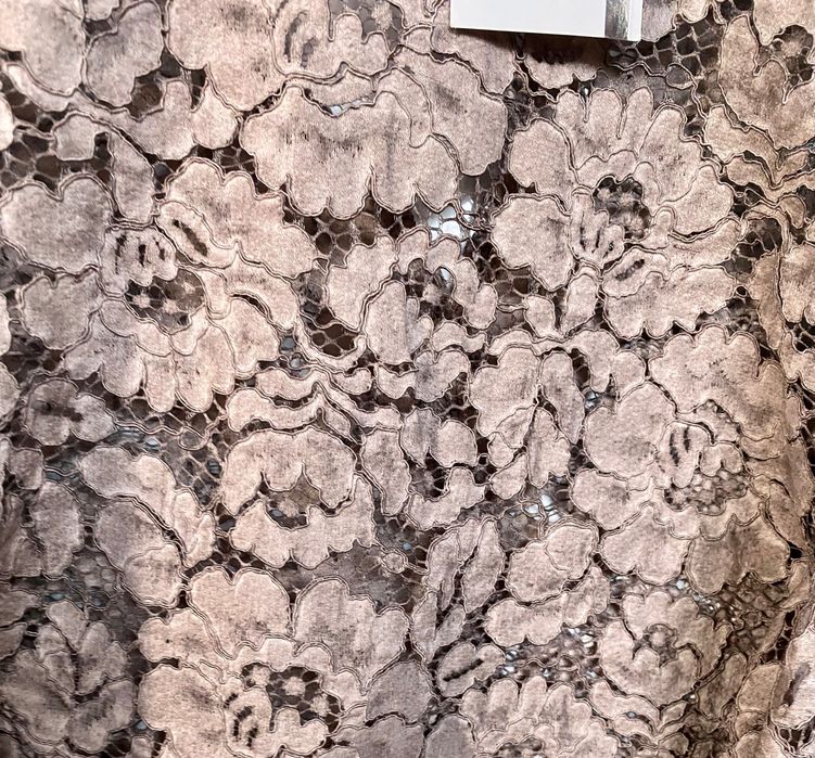 Zara bluza, top z KRONKĄ NOWA z bufiastymi rękawami