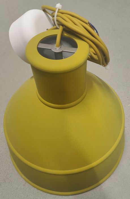 Lampa Wisząca Silikonowa Muuto Unfold - 32 cm Żółta