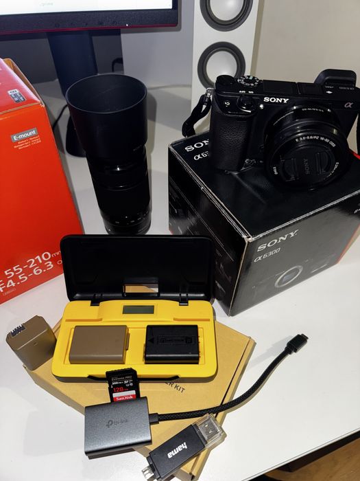 Sony A6300 / Kit Completo de fotografia