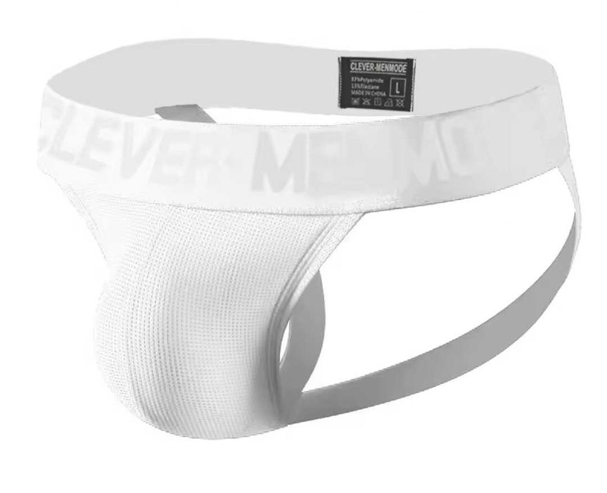 Oddychająca bielizna Jockstrap CLEVER-MENMODE neon L