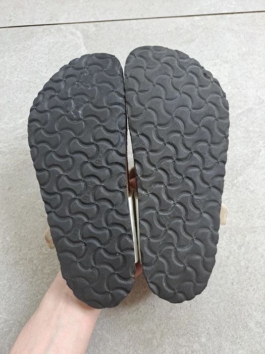 Klapki Birkenstock rozm. 37 skórzane