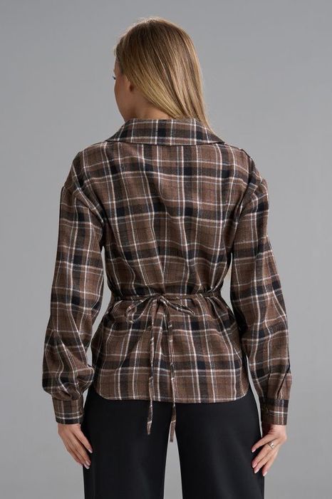 Сорочка в клітинку, трендова