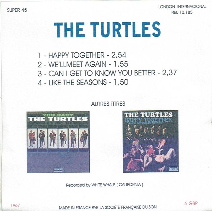 The Turtles – Happy together - 1967 Matosinhos • OLX.pt
