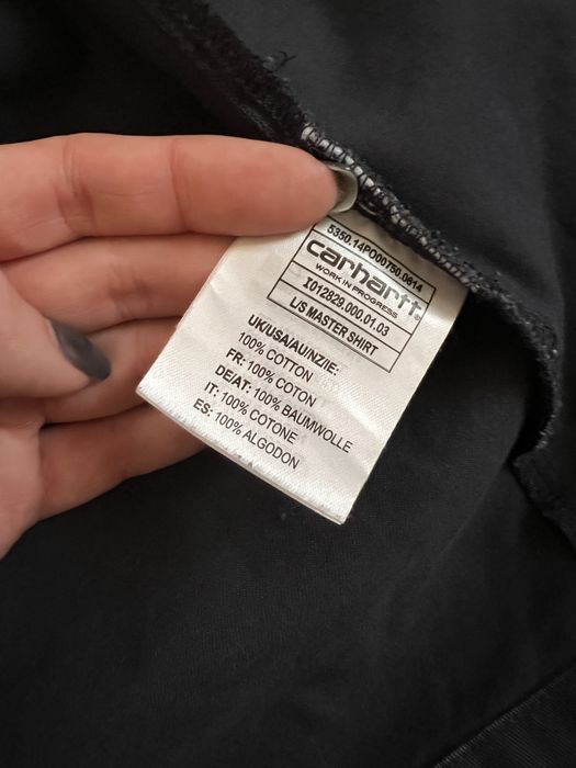 Сорочка Carhartt синя