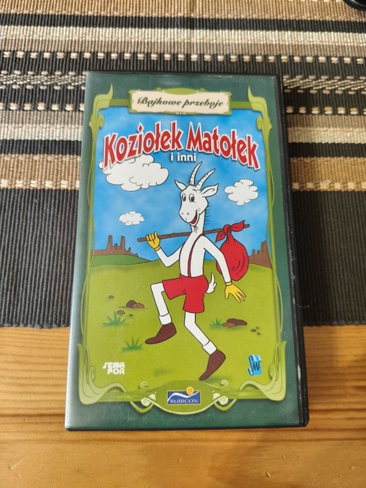 Kaseta VHS Koziołek Matołek i inni. Klasyka .