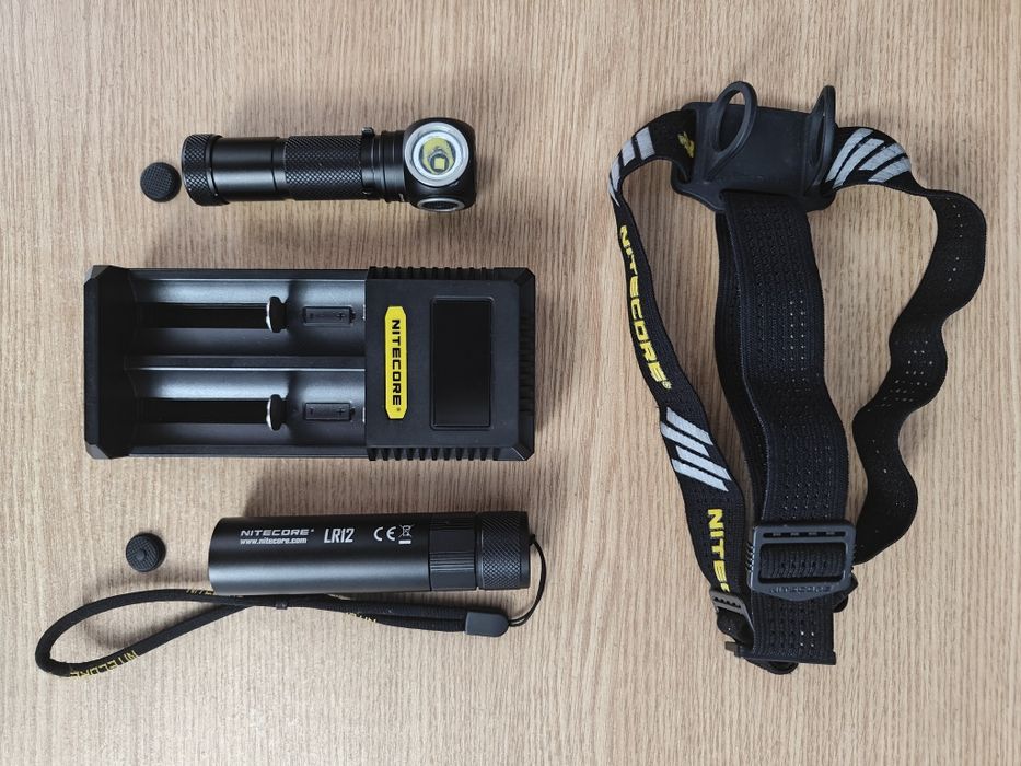 Ліхтарі Nitecore lr12 та ut32