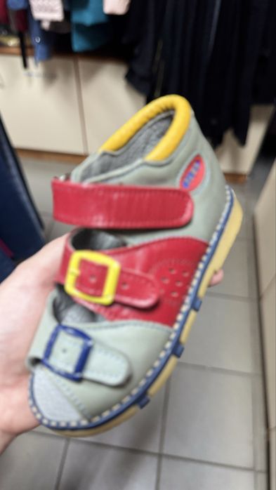 Шкіряні дитячі ортопедичні босоніжки Таши