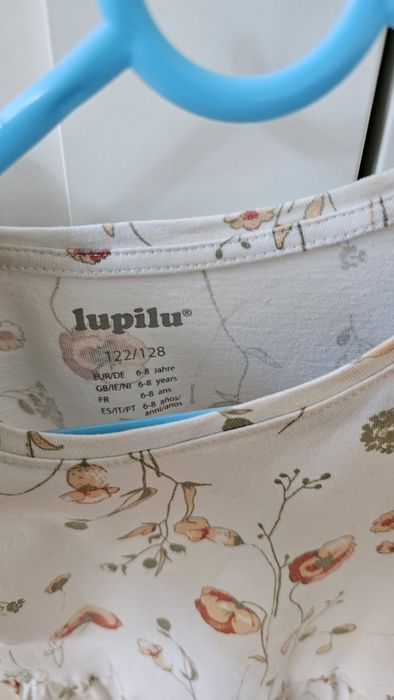 Elegancka bawełniana sukienka 128