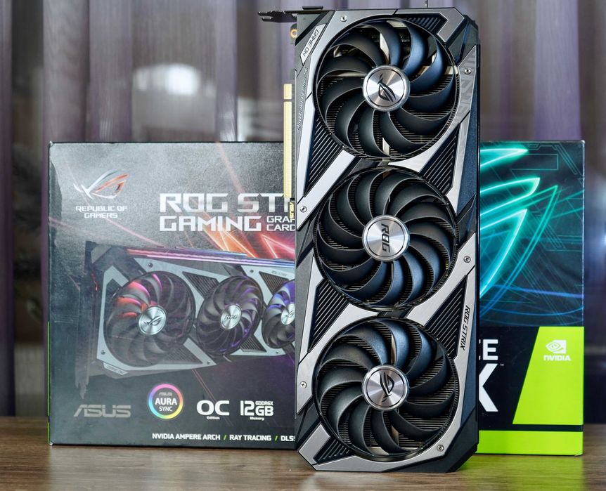 asus rog strix rtx 3080 - купить компьютеры и комплектующие - Цена