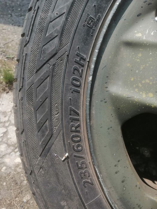 Оригінальні диски з резиною на Mercedes ML