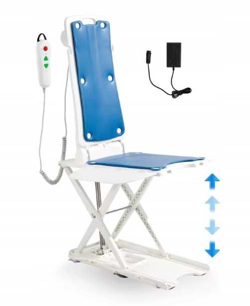 Elektryczny podnośnik wannowy VEVOR 140kg z pilotem
