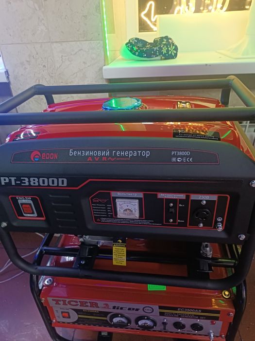 Генератор Edon PT3500 газ-бензин