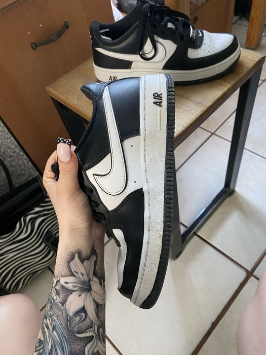 Nike Air Force 1 Low Czarno-Białe 38