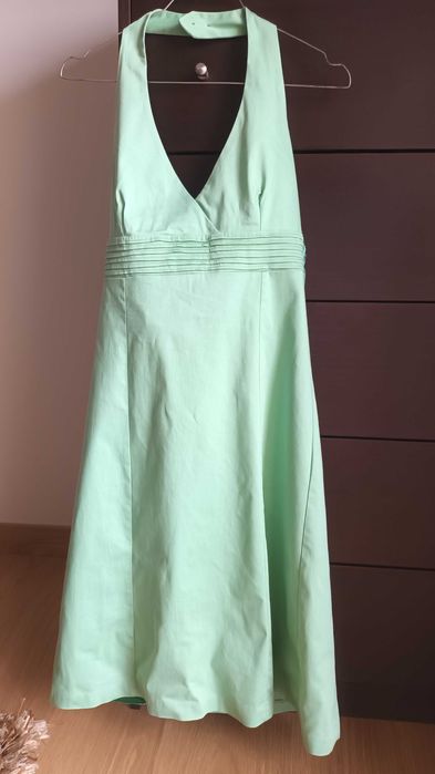 Vestido em verde da Blanco