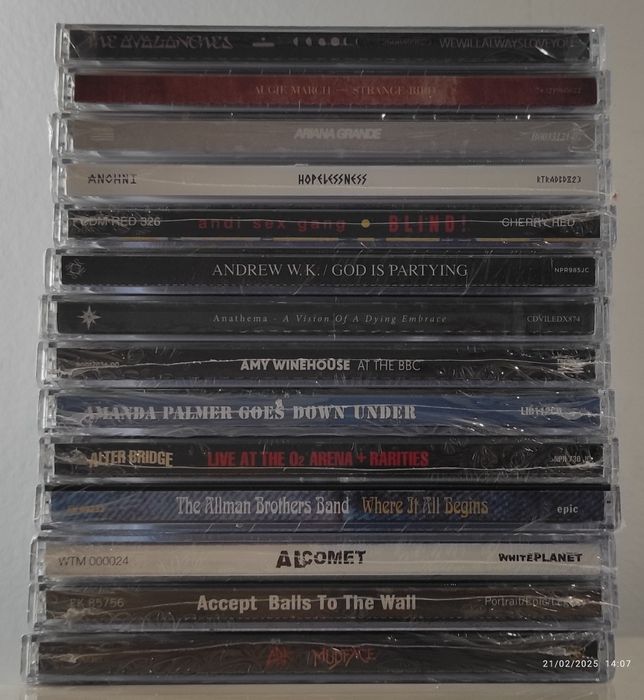 CDs novos e selados - Letra A