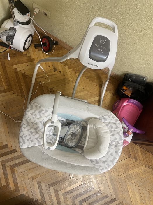 Кресло-качели 2 в 1 Ingenuity SimpleComfort