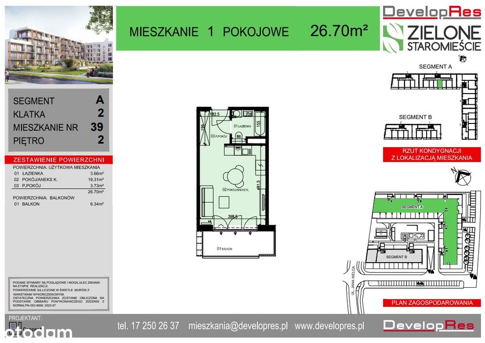 Mieszkanie – Rzeszów - Widok 2