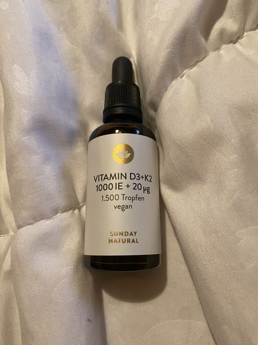 VITAMIN D3+K2 1000IE 1.500 tropfen vegan