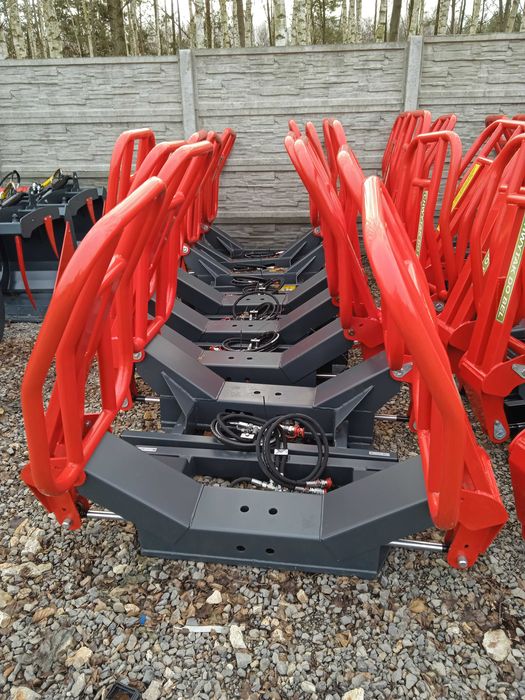 Chwytak do bel balotów sianokiszonki ROL-STEEL 1 siłownik