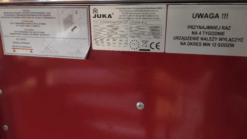 Witryna chłodnicza JUKA