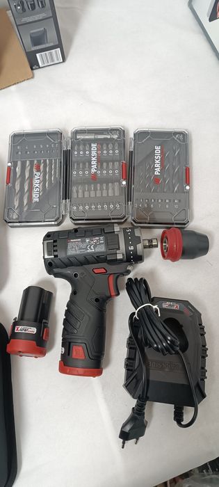 Аккумуляторн дрель-шуруповерт PARKSIDE PERFORMANCE PBSPA 12 E4, паркса