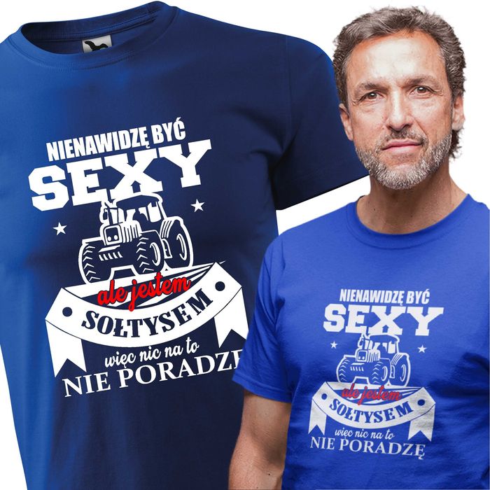 Koszulka dla SOŁTYSA | XS - 5XL | 24H | Zabawne nadruki | Aradena