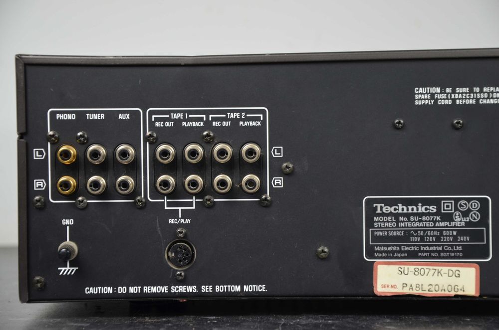 Wzmacniacz TECHNICS SU-8077K Oryginał JAPAN Okazja