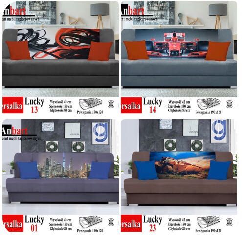 Wersalka, sofa rozkładana, kanapa, meble młodzieżowe/pokojowe