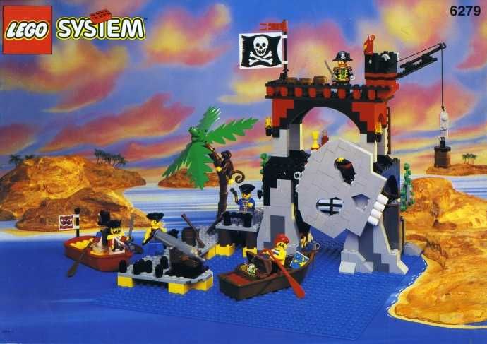 Lego: Indiana Jones 7623 (Temple Escape) e System 6279 (Skull Island)