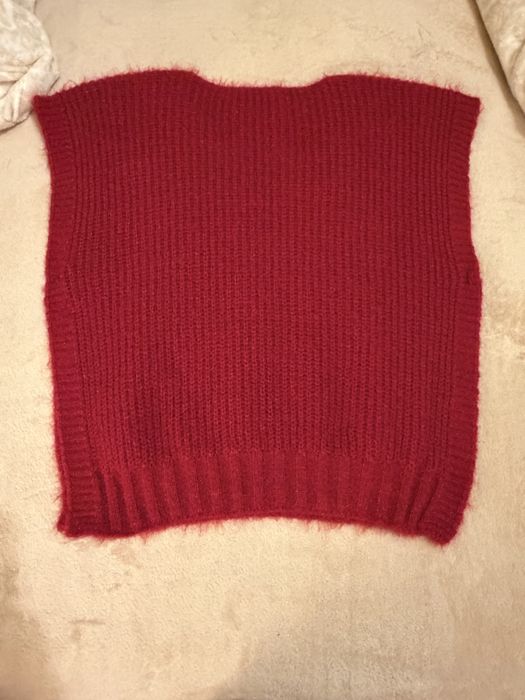 Colete Vermelho Novo - Malha Excelente