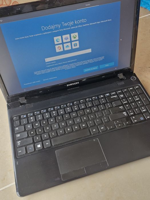 Laptop Samsung z wejściem DVD okazja