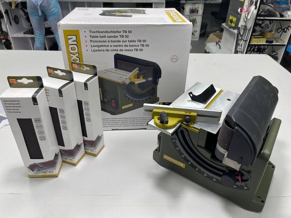 Настольная ленточная шлифмашина TB 50 Proxxon