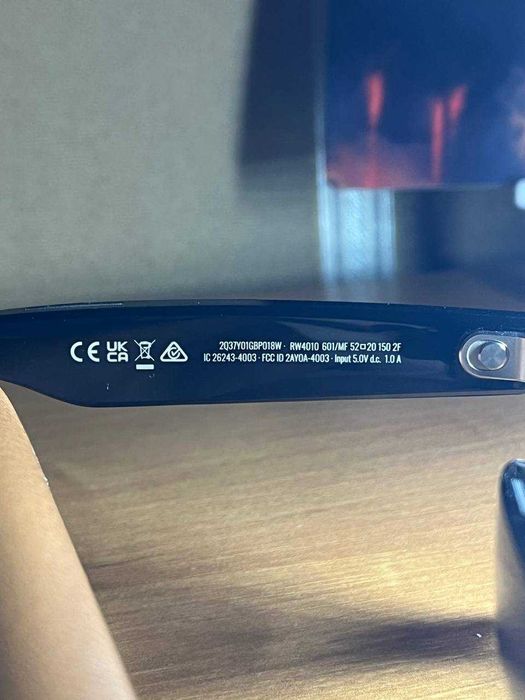 Ray-Ban Meta (Gen 2) фотохром