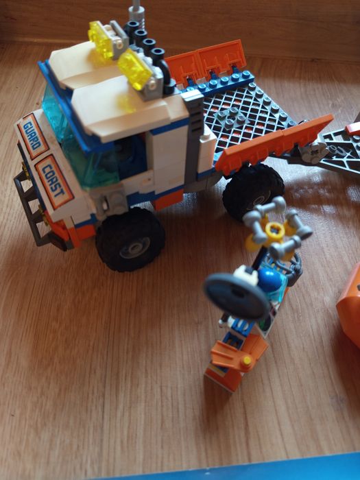 LEGO City 7726 straż przybrzeżna samochód z motorówką