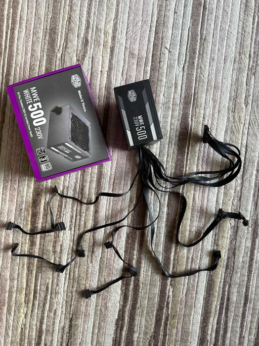 CoolerMaster MWE White 500 та DeepCool PF550 та AeroСool VX Plus 600