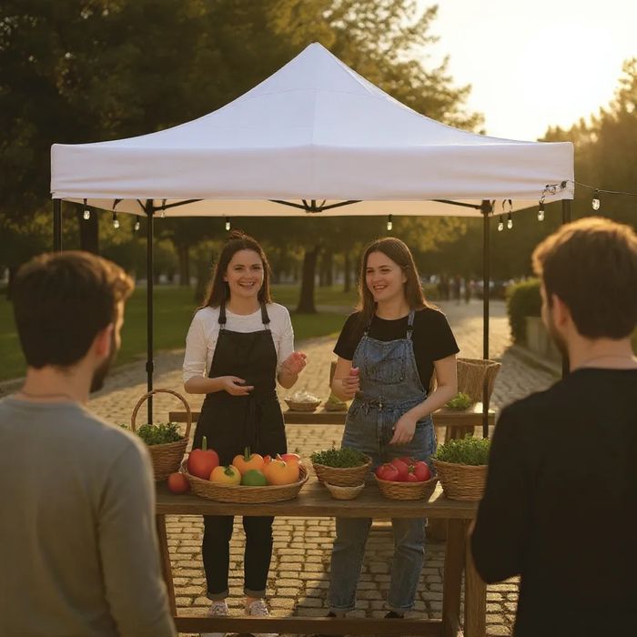 Палатка торгова шатер посилений намет 2х2м 3х2м, 3х3м, 3х4.5м, 3х6м