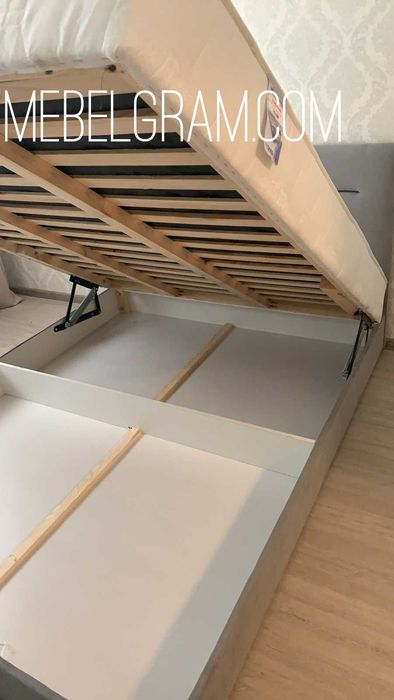 АКЦИЯ 06.01 Кровать 160х200 с МАТРАСОМ и механизмом в комплекте