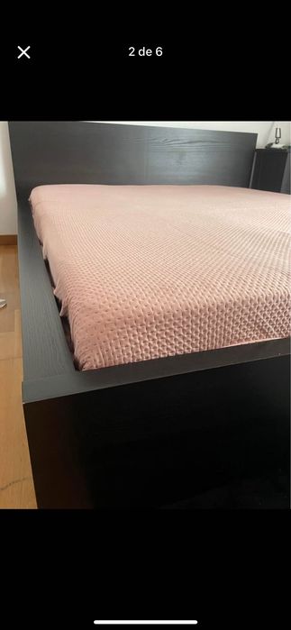 Cama IKEA 160x200 e estrado ripas