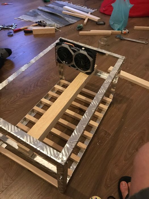 ESTRUTURA DE RIG de mineração