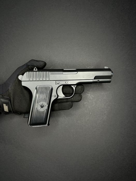 Металевий пістолет ТТ +500куль - іграшка, пластик кулі