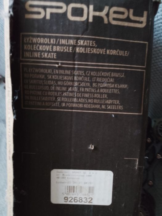 Łyżworolki jak nowe 34-37rozmiar