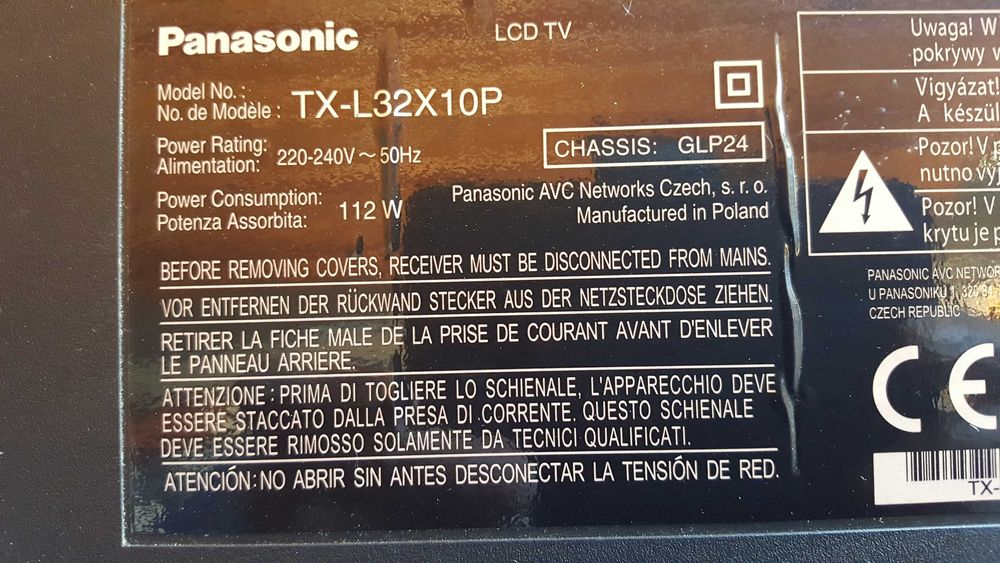 Sprzedam main do Panasonica 32-L32X10P