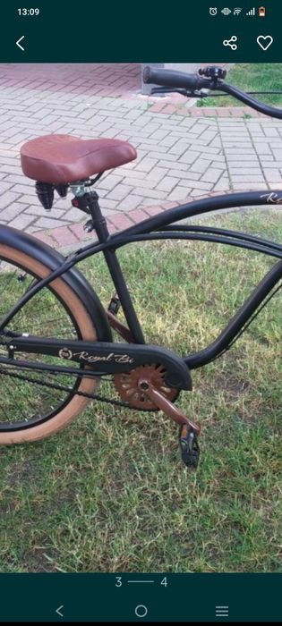 Rower Cruiser czarny