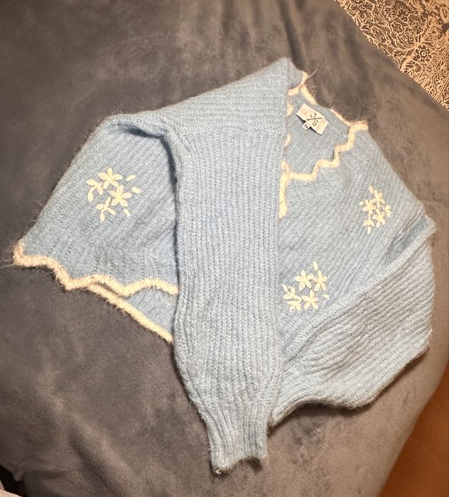 Casaco de malha grossa super quentinho, tamanho M/L [USADO]