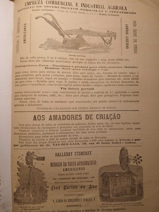 Gazeta dos Lavradores, Maio de 1883
