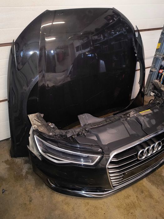Przód kompletny Maska zderzak pas lampy  matrix Audi A6 C7 4g lift