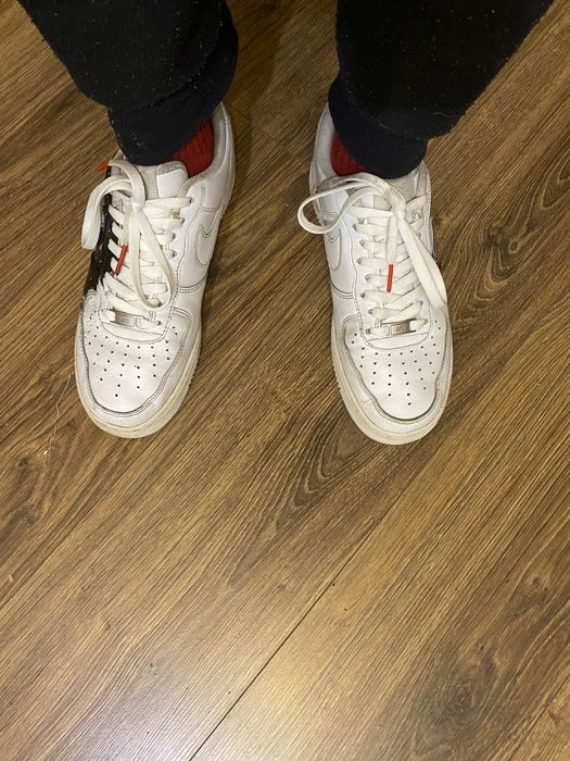 Nike AF1 42 кросовкі найк форси 1 27 см 43 кастом розпис одягу та взут