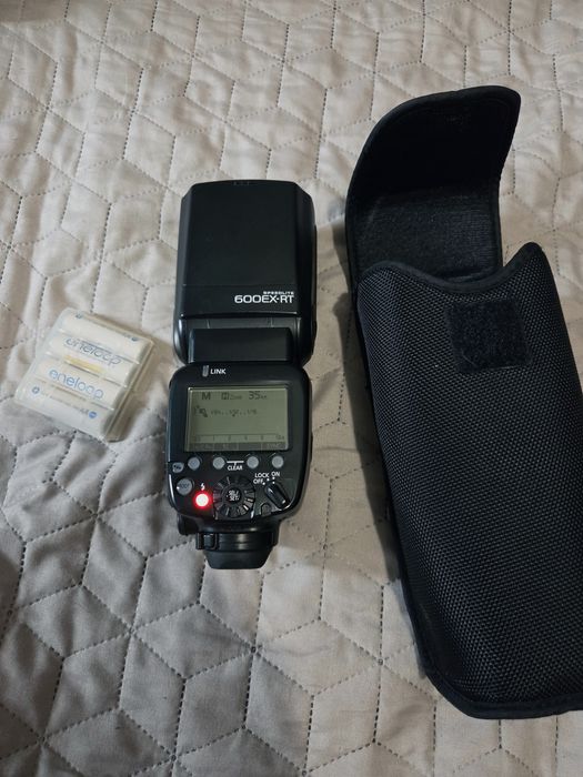 Спалах Canon speedlite EX600RT. Ідеальний стан + акумулятори