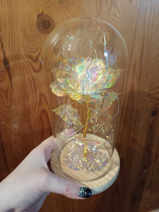 Róża w szkle dzień kobiet