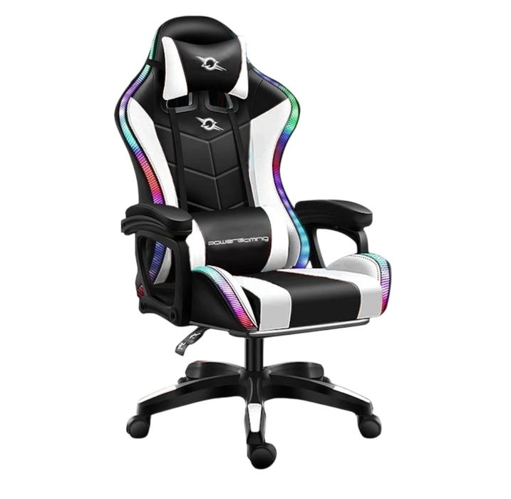 Cadeira Gaming 100% Nova Selada. Com Leds
